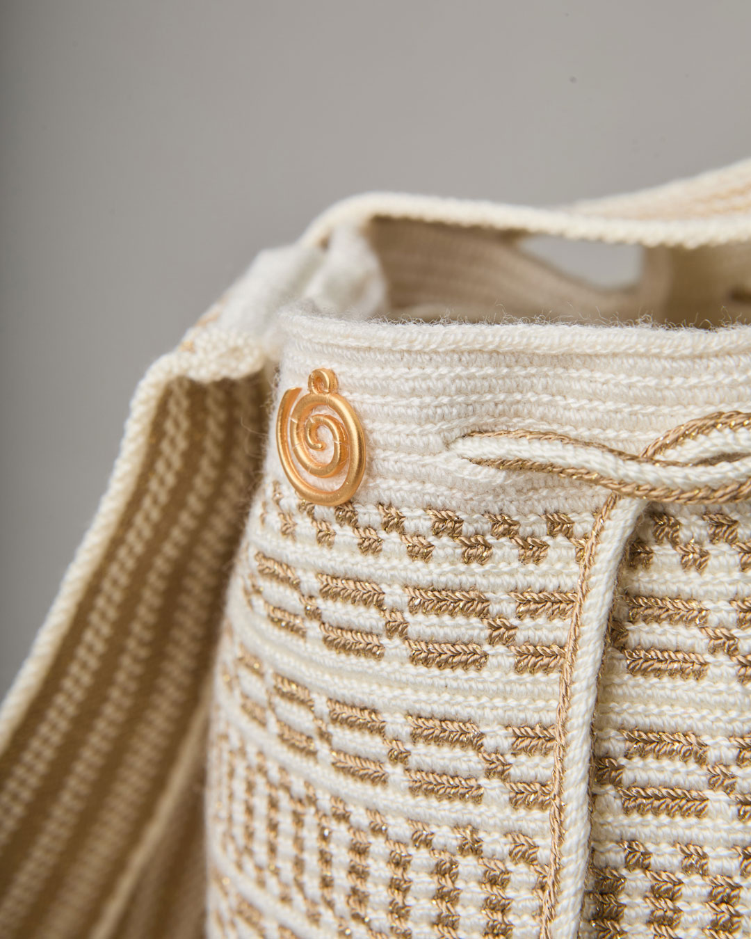 Mochila Cadenas Beige