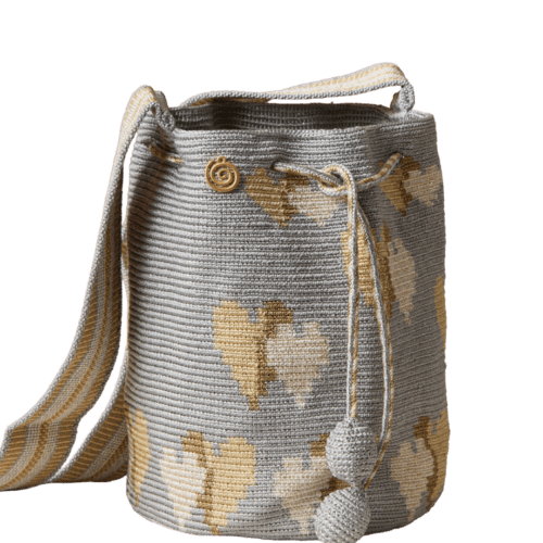 Sweet Hearts Grey Backpack