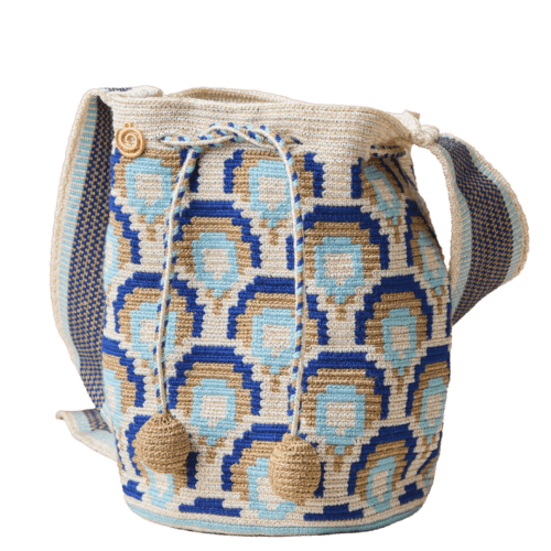 Blue Peacock Mochila